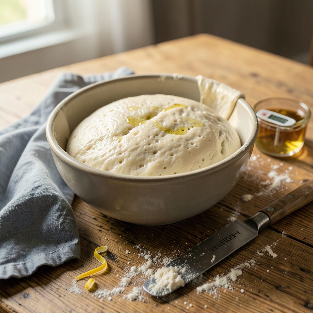 Visual representation of Can I Refrigerate Dough After It Rises: Best Practices for Perfect Results