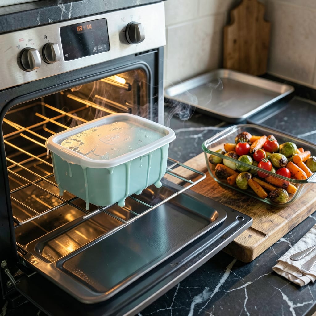 Visual representation of Can Plastic Go in the Oven: Safe Alternatives and What to Avoid