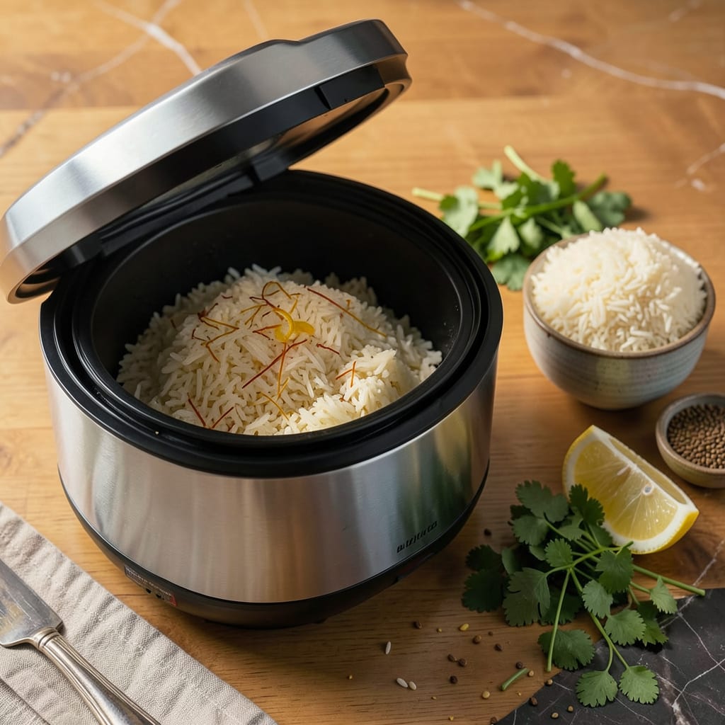 can you cook basmati rice in a rice cooker illustration with key details