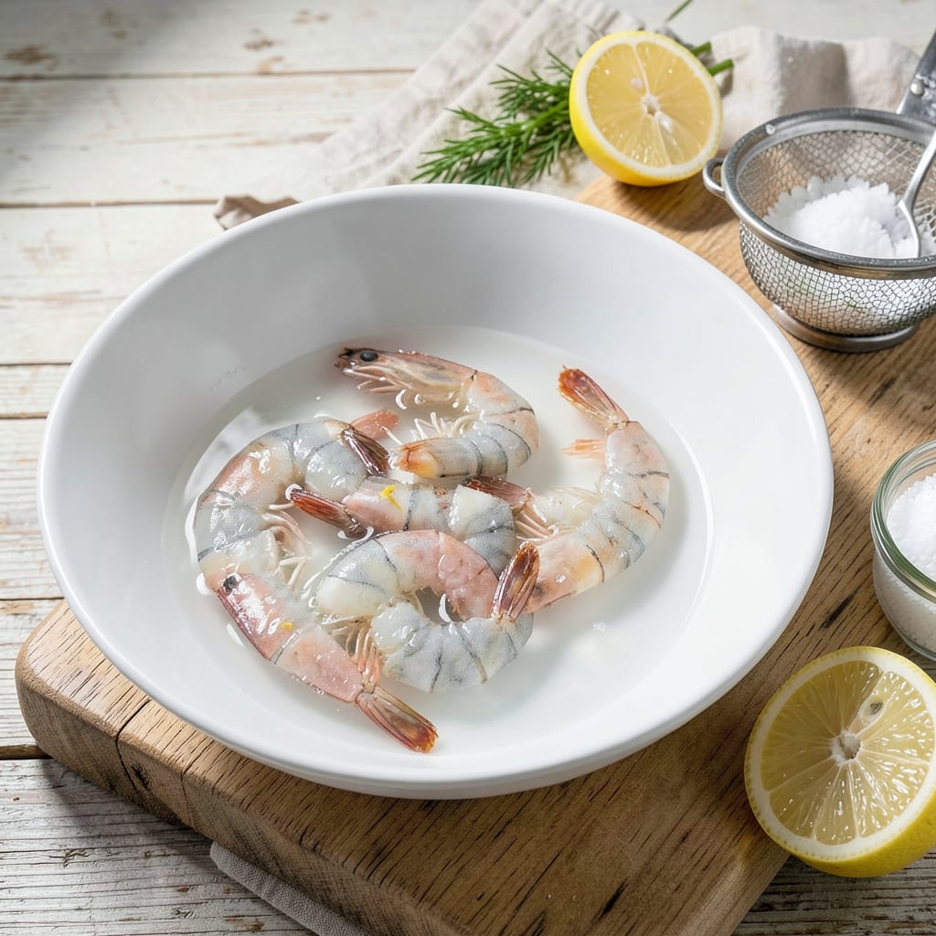 Visual representation of Can You Defrost Prawns in Water: Safe Methods and Quick Steps