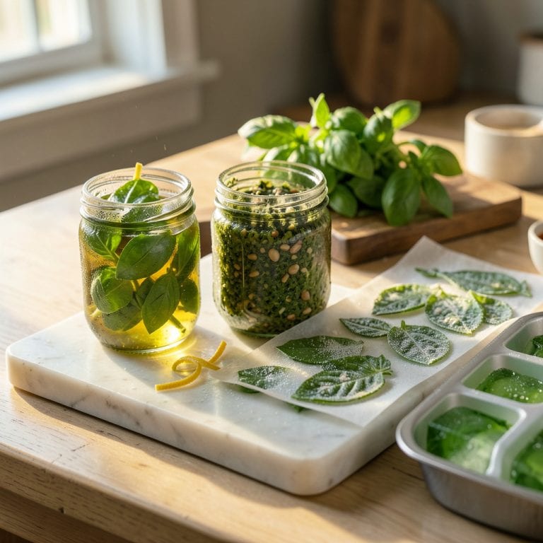 Complete Can You Freeze Basil: Best Methods for Fresh Flavor Later overview image
