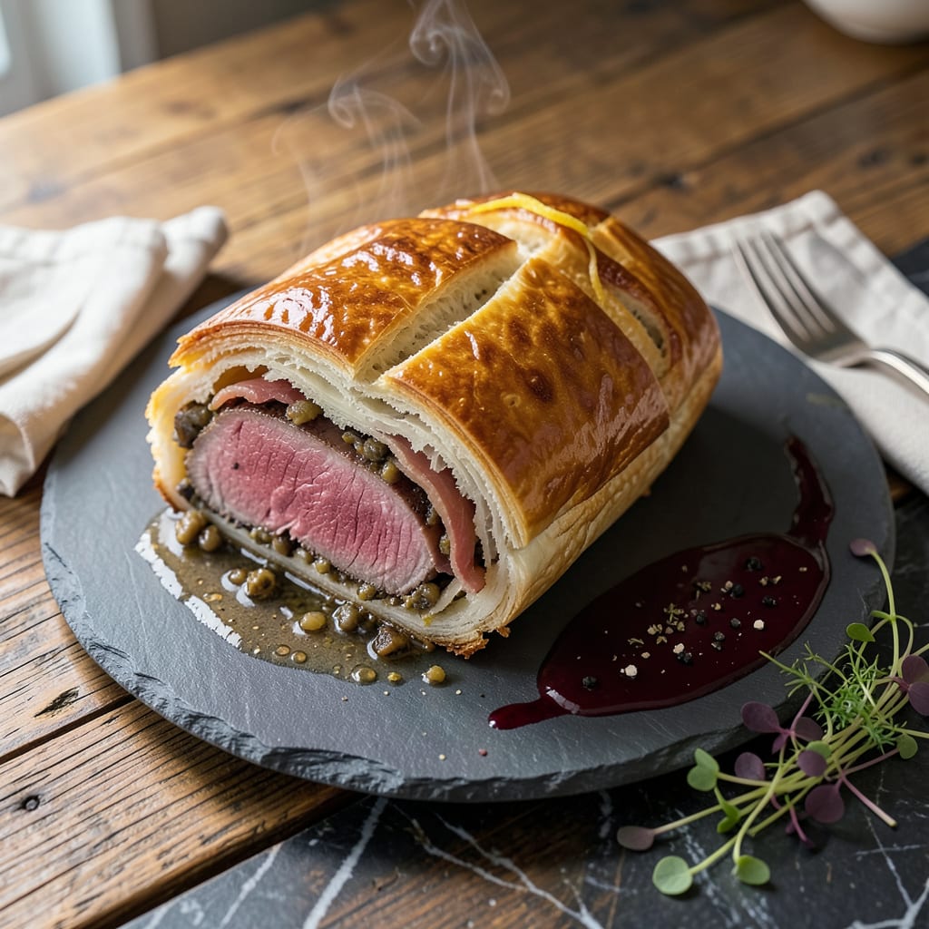 Can You Freeze Beef Wellington: Safe Storage and Reheating Tips example with annotations