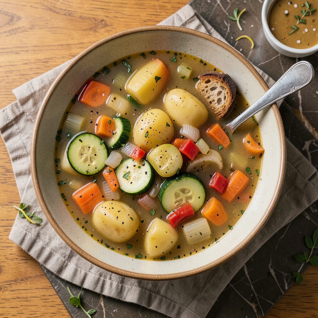 Can You Freeze Vegetable Soup With Potatoes in It: Safe Storage Tips illustration with key details