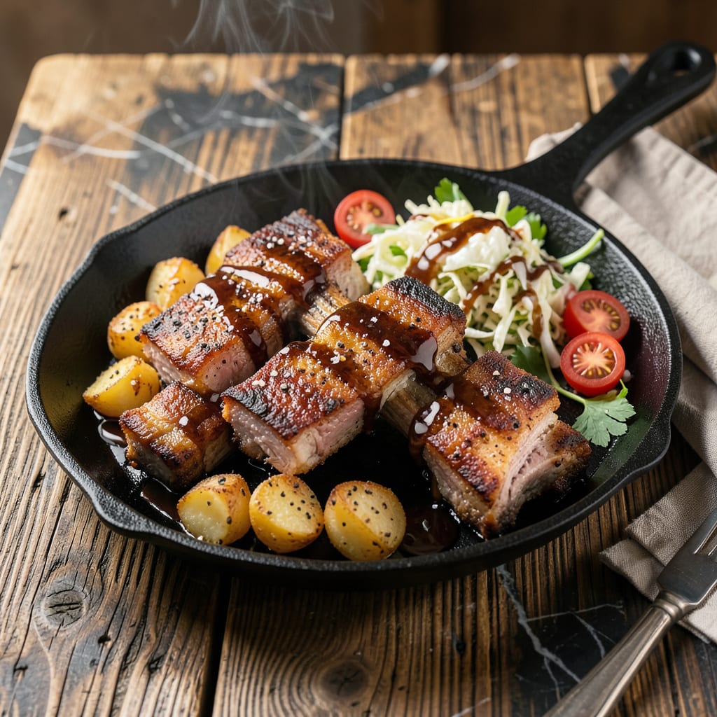 Can You Fry Country Style Ribs: Crispy Skillet Method Explained example with annotations