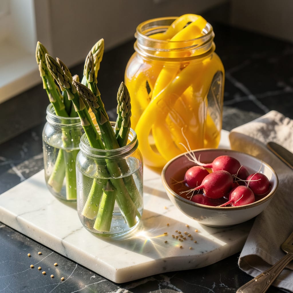 can you leave veg in water overnight example with annotations
