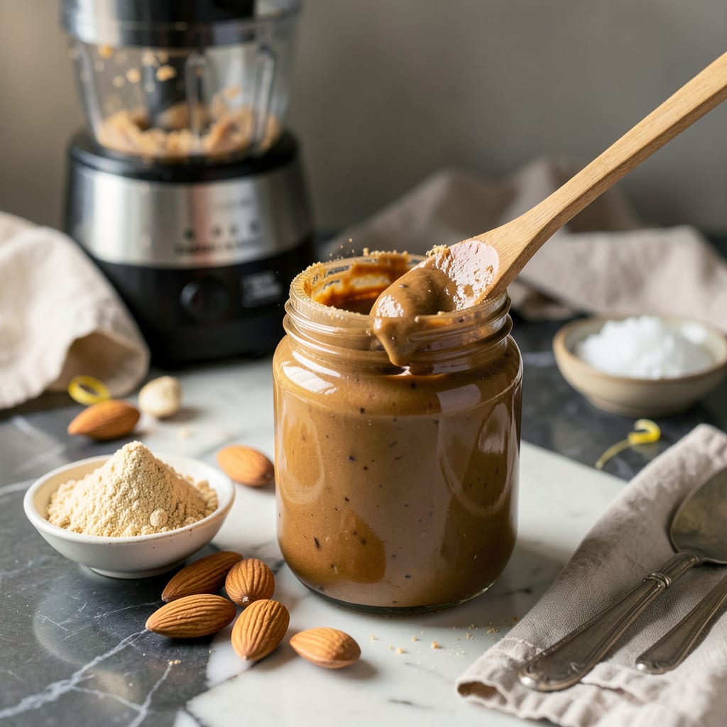 Can You Make Almond Butter From Almond Flour: Simple Steps and Results example with annotations