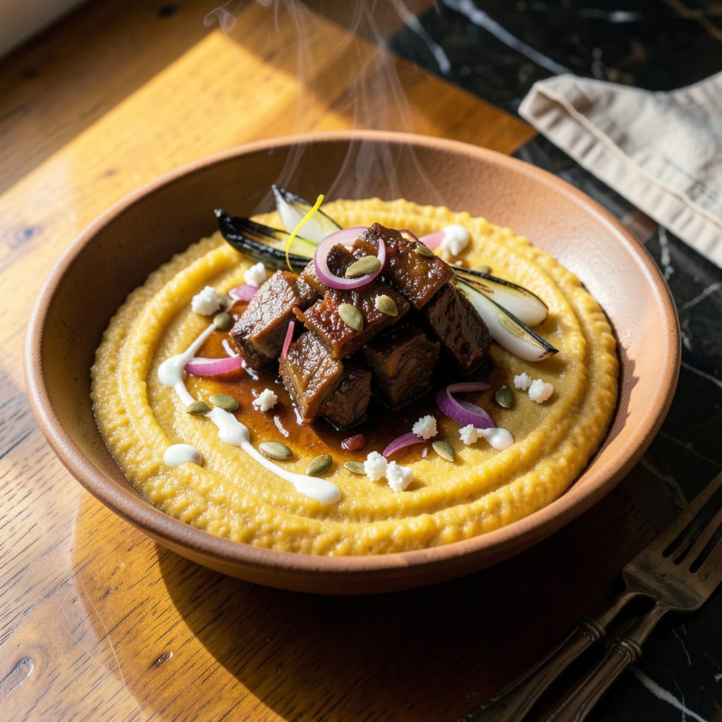 can you make polenta with masa illustration with key details
