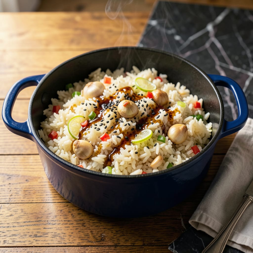 Visual representation of Can You Make Rice in a Dutch Oven: Perfect Method and Tips