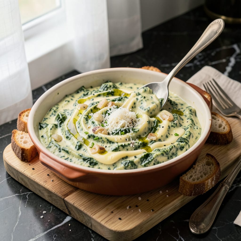 Visual representation of Can You Make Spinach Dip With Fresh Spinach: Easy Recipe and Tips