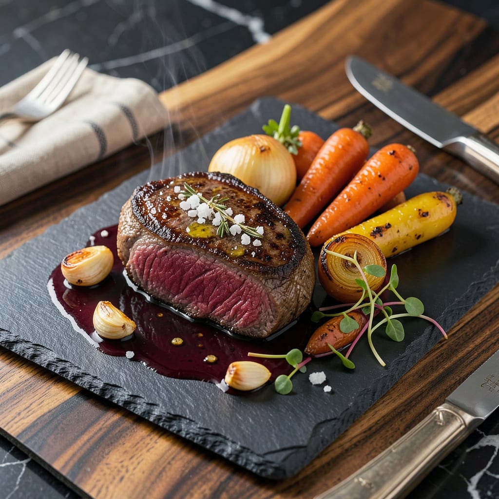 can you pan fry filet mignon illustration with key details