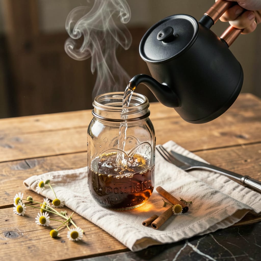 Can You Pour Boiling Water Into a Mason Jar: Safety Tips and Risks Explained illustration with key details