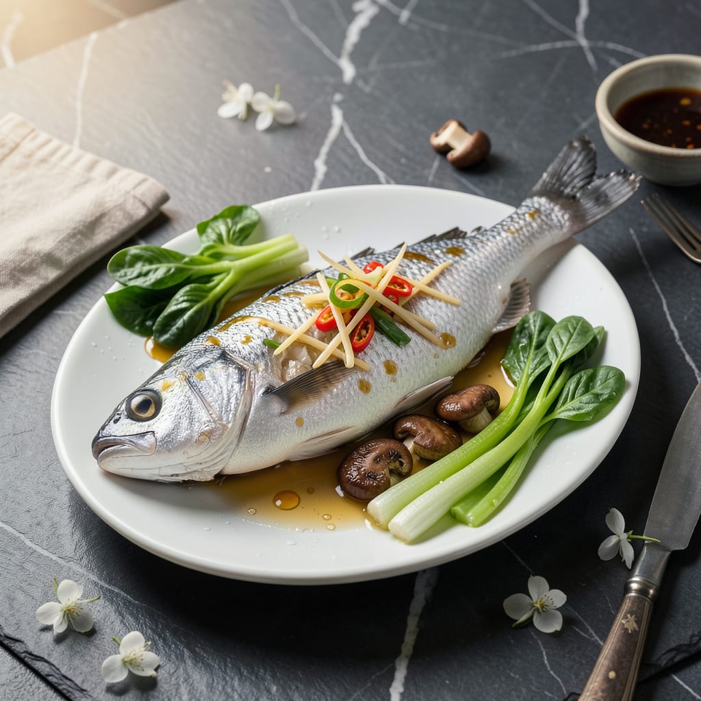 can you steam fish example with annotations
