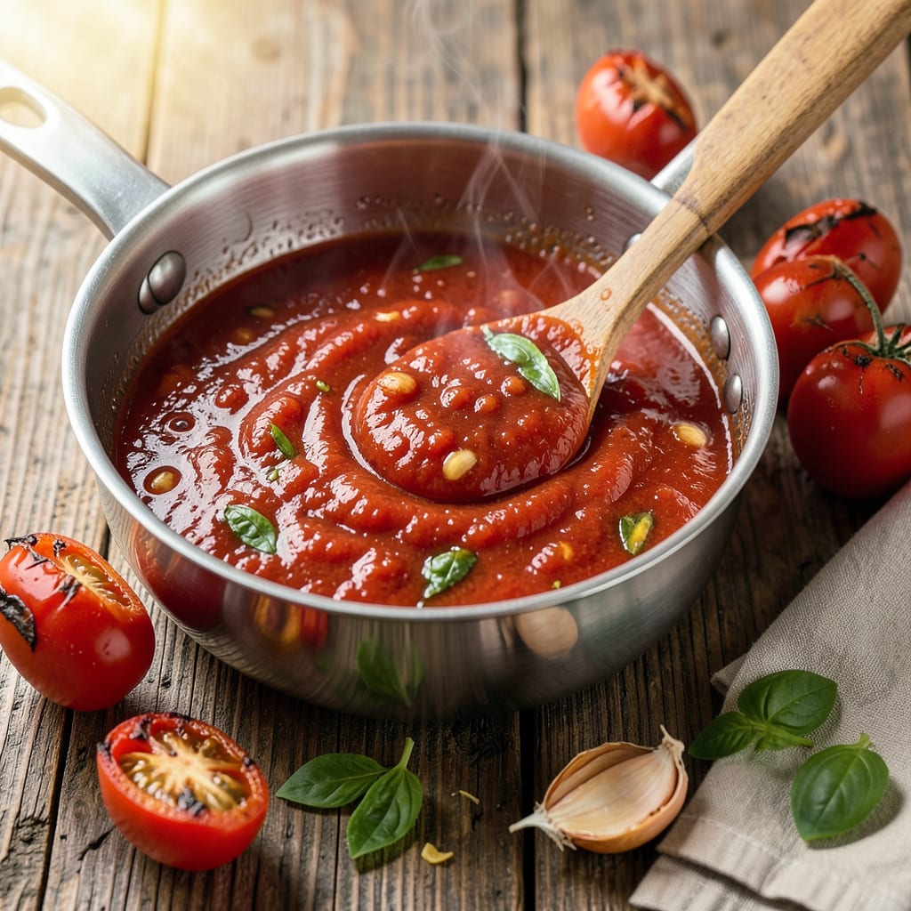 Can You Store Tomato Sauce in Stainless Steel: Safety and Best Practices example with annotations