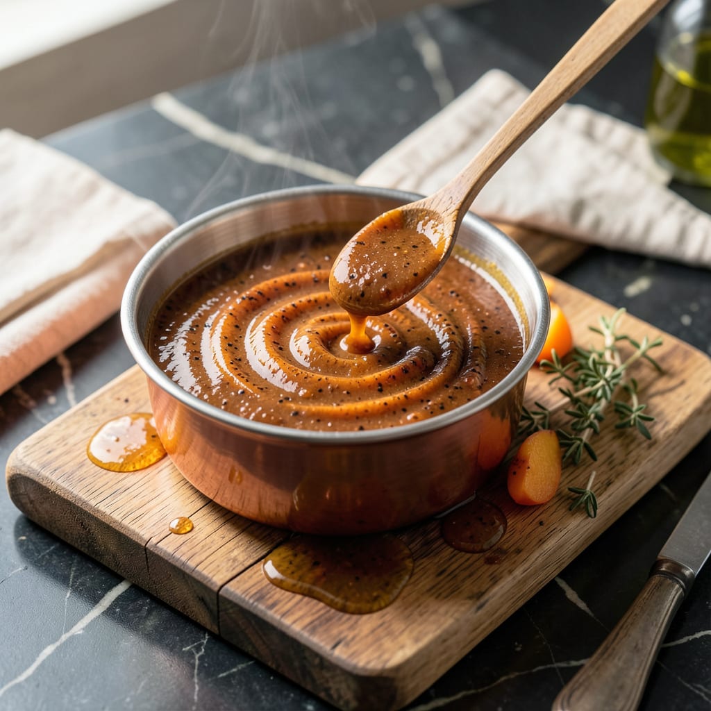 Complete Canned Peach BBQ Sauce Recipe: Sweet and Smoky Grill Enhancer overview image