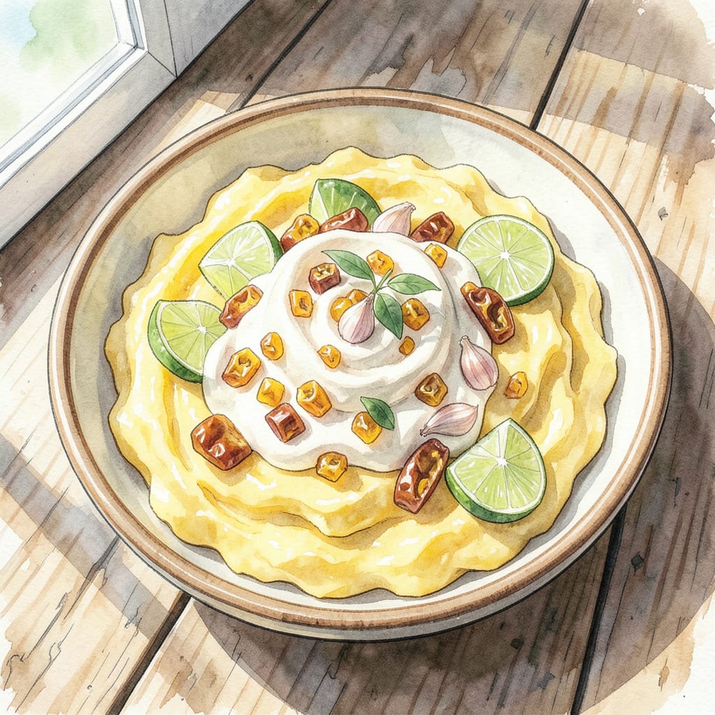 Causa Recipe: Peruvian Cold Potato Dish with Layers example with annotations