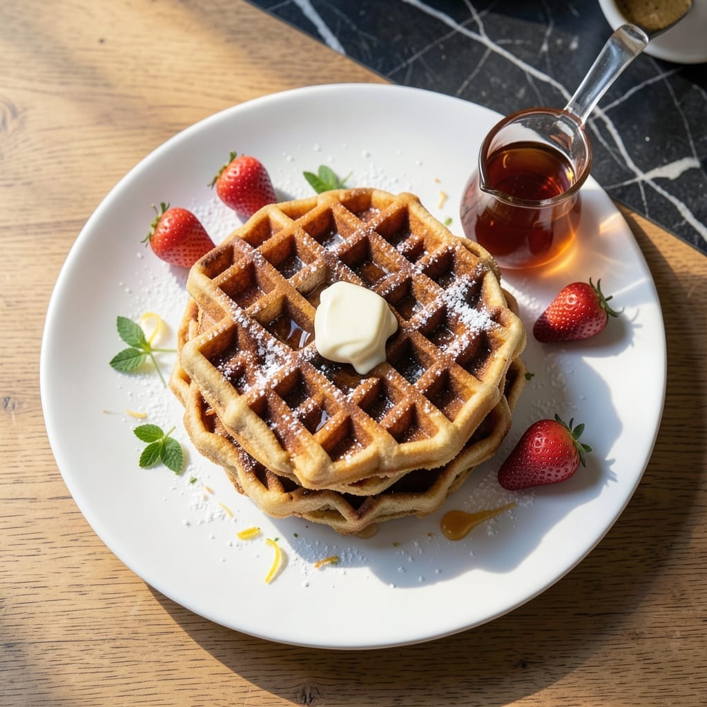 Thin Crispy Waffle Recipe: Light and Lacy Breakfast Delight