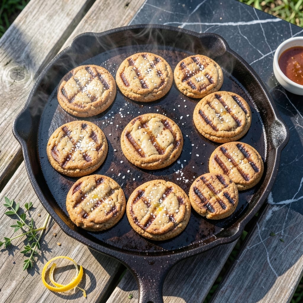 Cookies on the Grill Recipe: Smoky Edge With Gooey Centers