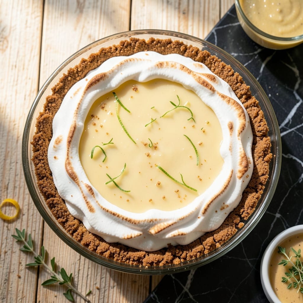 Blonde Giraffe Key Lime Pie Recipe: Tropical Zing in a Buttery Crust