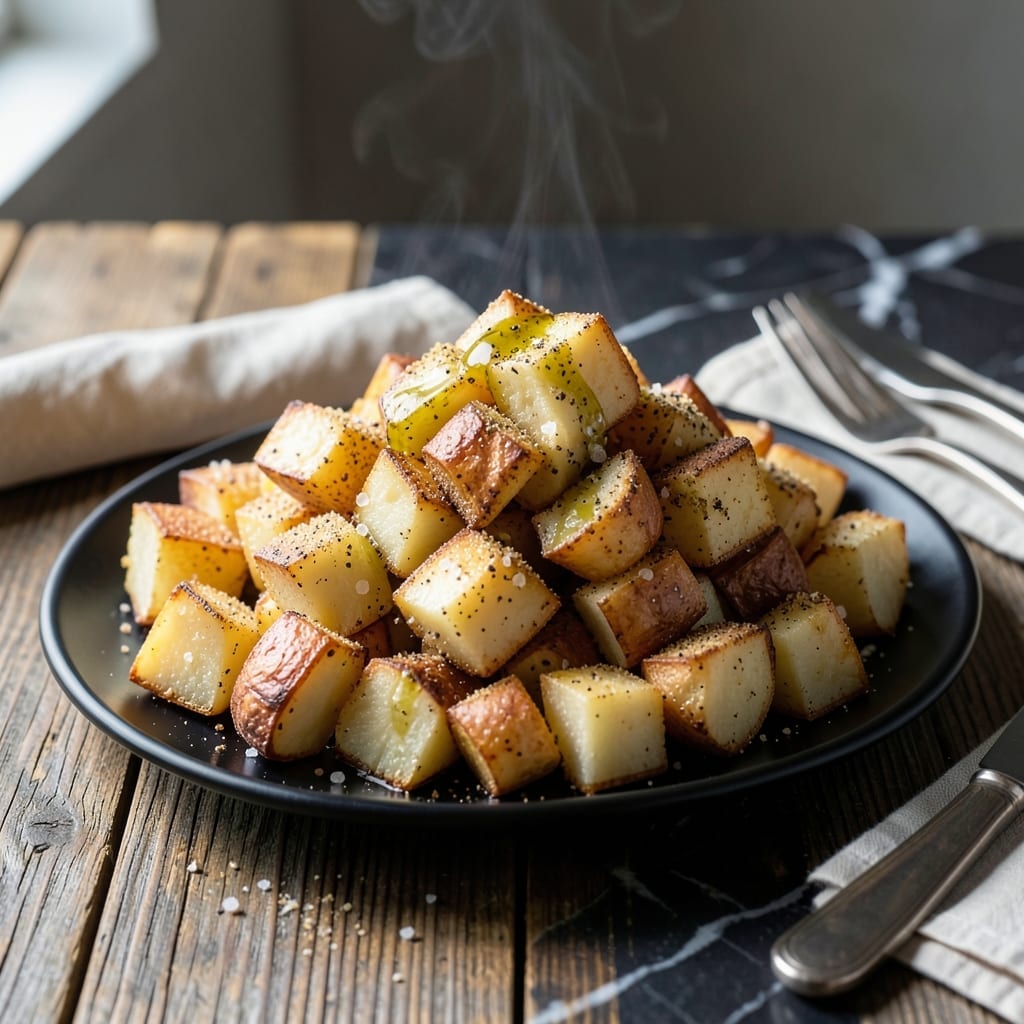 Breakfast Potatoes Recipe Oven: Crispy Golden Cubes with Herb Infusion