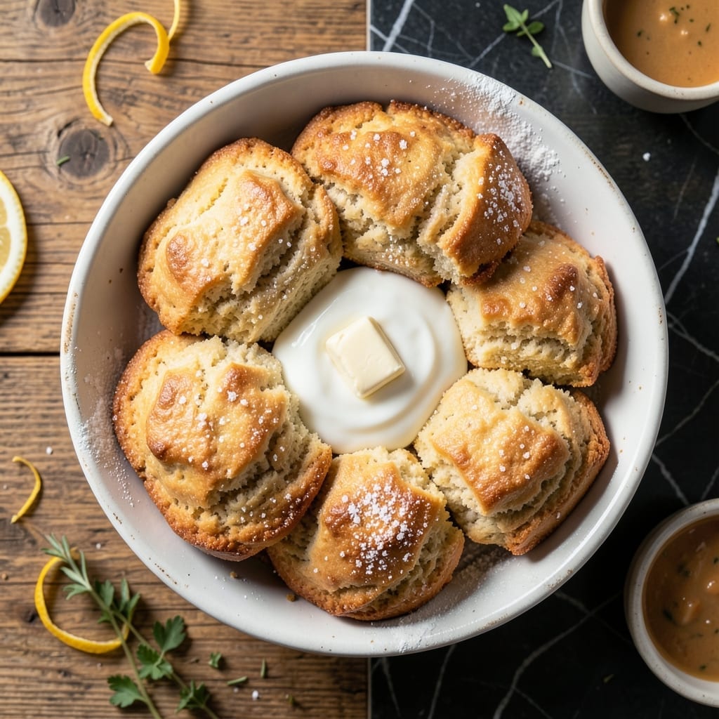 Scones Recipe Easy 4 Ingredient: Buttery Layers in Minutes