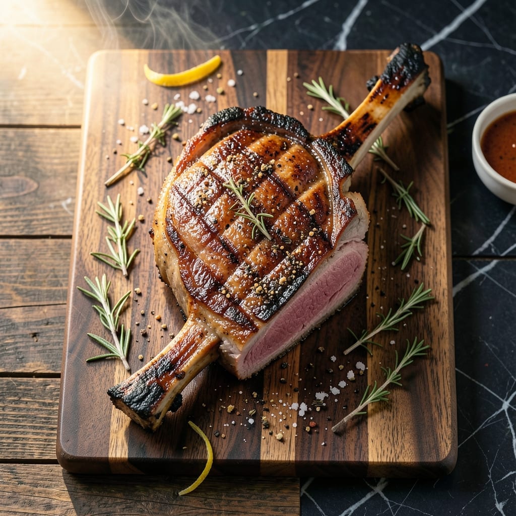 Pork Tomahawk Recipe Oven: Dry-Brined for Maximum Juiciness