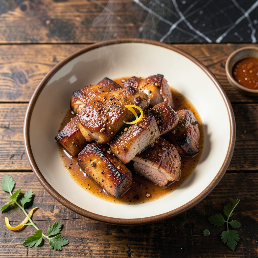 No Grill Pork Barbecue Recipe: Oven-Baked Smoky Tenderness