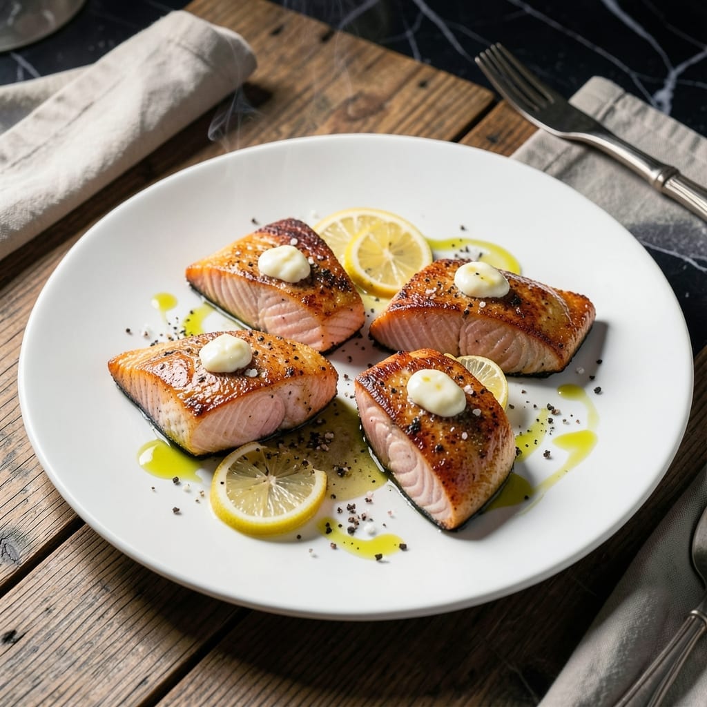 Salmon Recipe Seared: Crispy Skin With Flaky Flesh