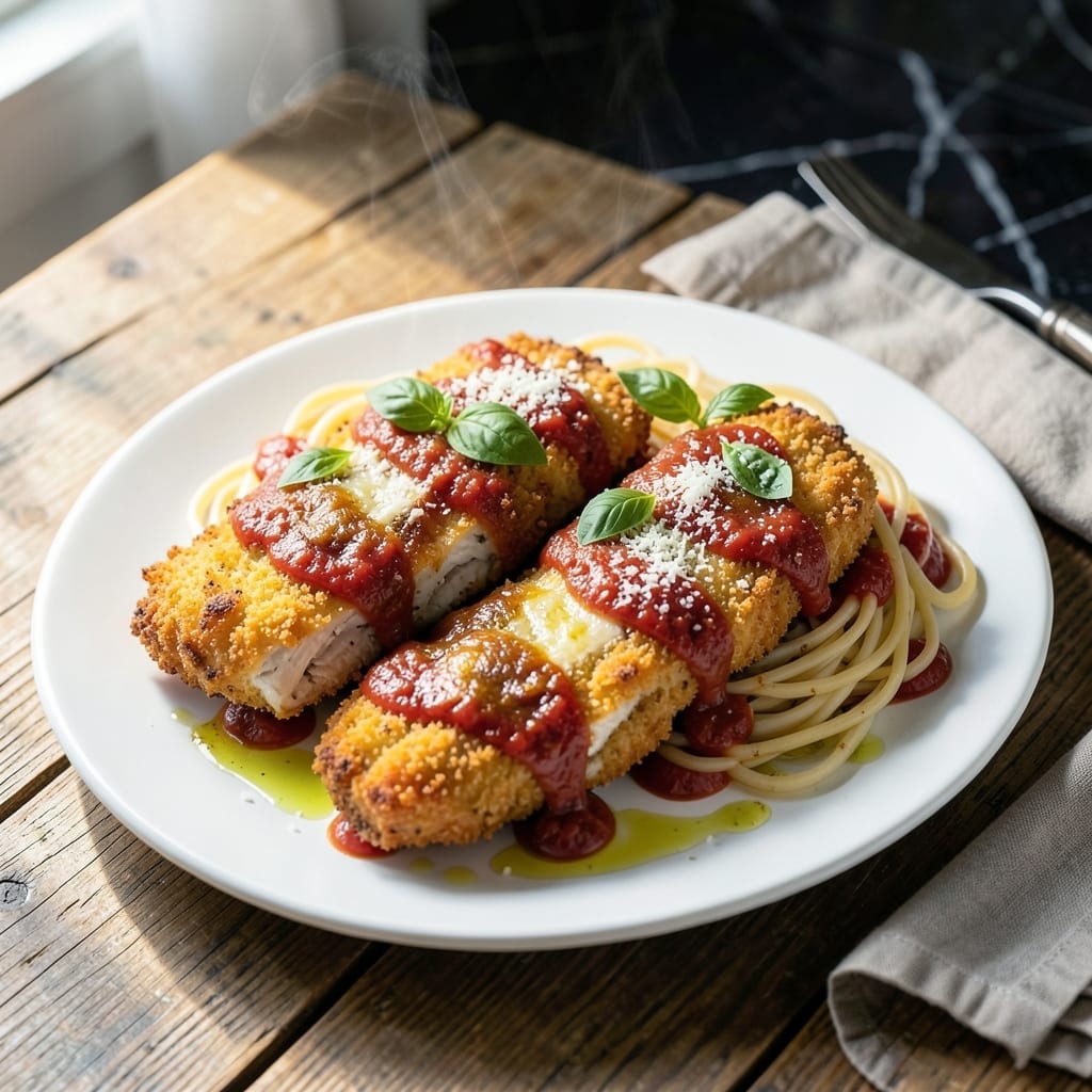 Joanna Gaines' Chicken Parmesan Recipe: Crispy Breaded Cutlets With Melty Mozzarella
