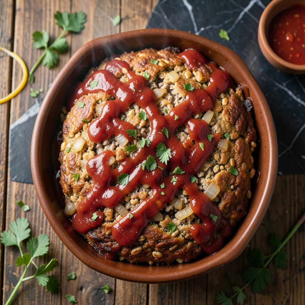 Meatloaf Recipe Made With Quaker Oats: Moist Texture With Oat Binder Magic