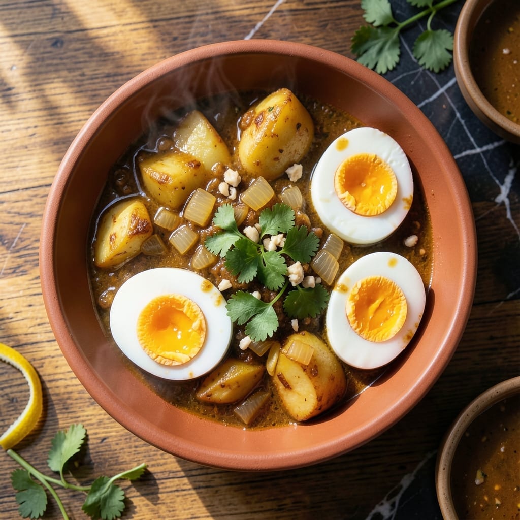 Egg and Aloo Curry Recipe Trinidad: Island Spice in a Hearty Bowl