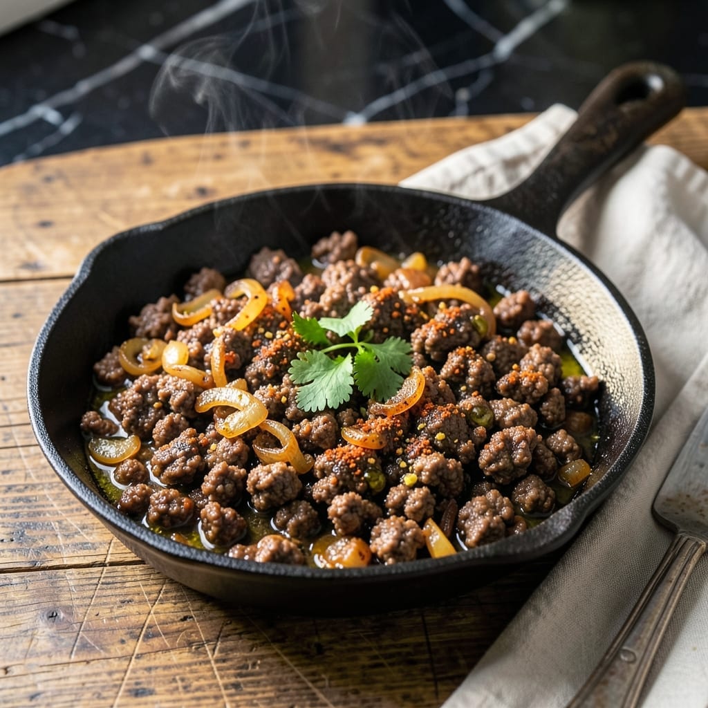 Taco Time Meat Recipe: Spiced Ground Beef for Taco Night