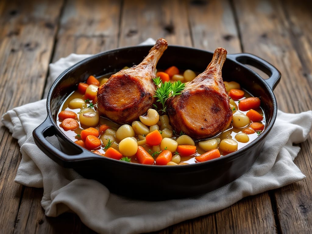 Baked Smoked Ham Hocks Recipe: Slow-Braised Collagen-Rich Delight