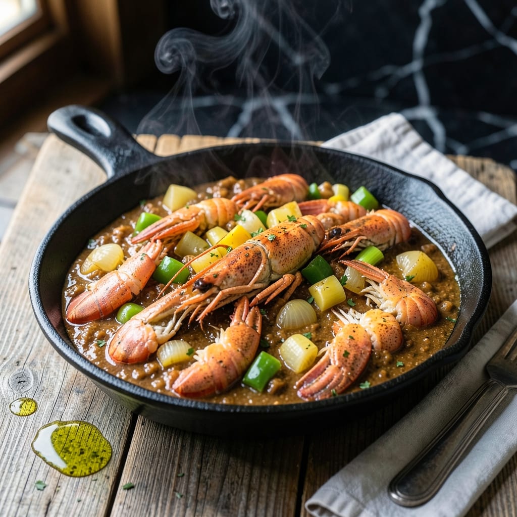 Cajun Ninja Crawfish Etouffee Recipe: Louisiana-Style Smothered Crawfish