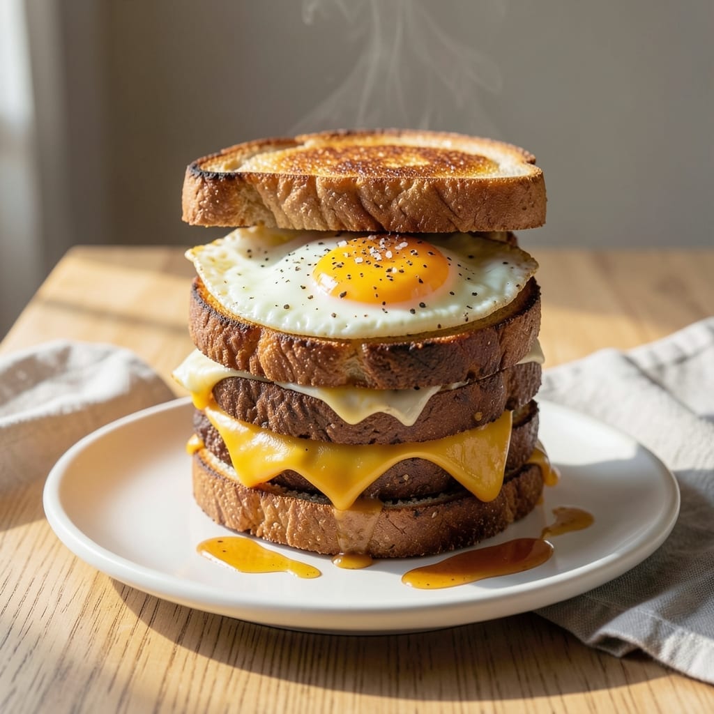 Grilled Cheese and Egg Sandwich Recipe: Breakfast Meltdown in Minutes