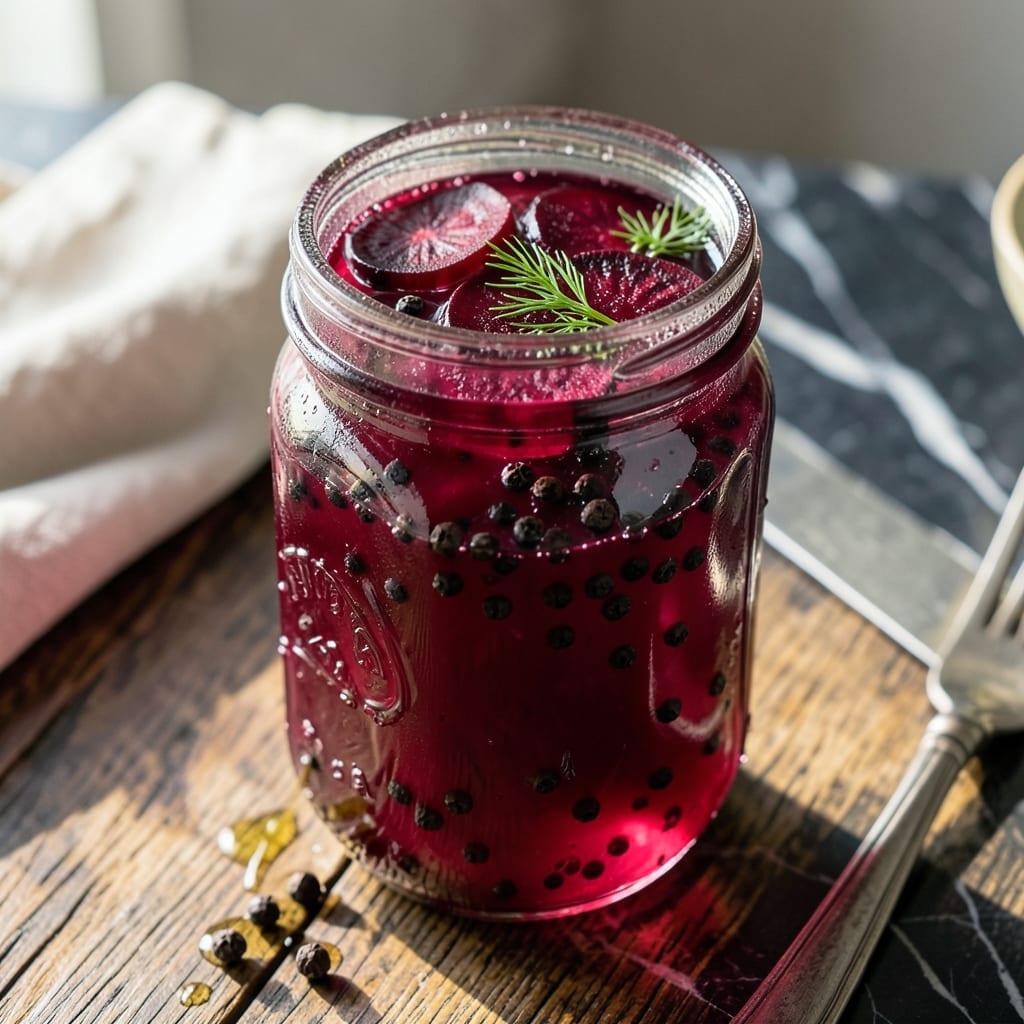 Pickled Beet Juice Recipe: Vibrant Ruby Elixir for Cocktails and Dressings