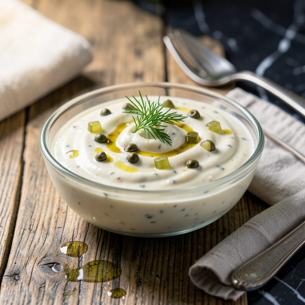 Recipe for Tartar Sauce Mayonnaise: Classic Seafood Accompaniment