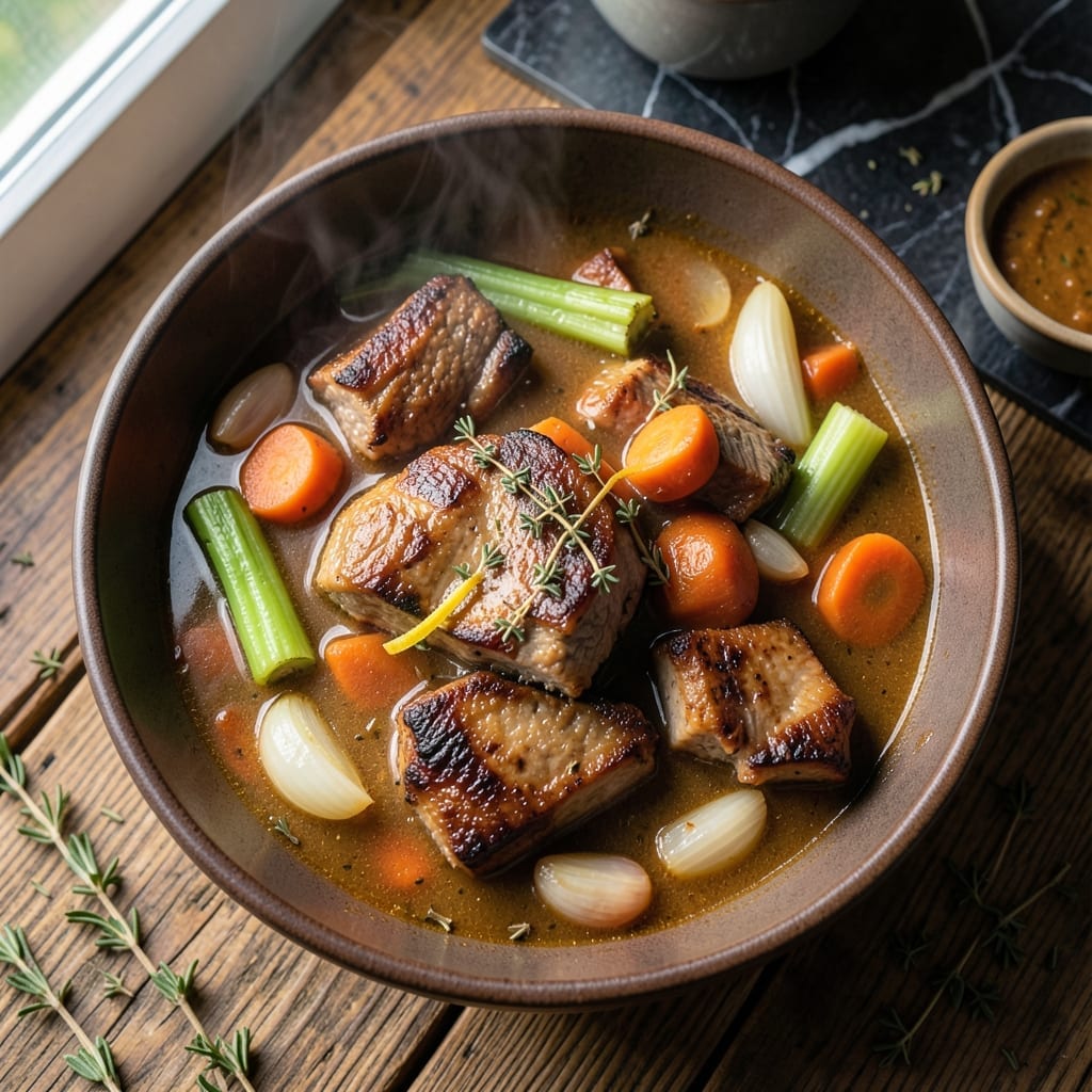 Slow Cooker Pork Stew Recipe: Hands-Off Rich and Hearty Flavor
