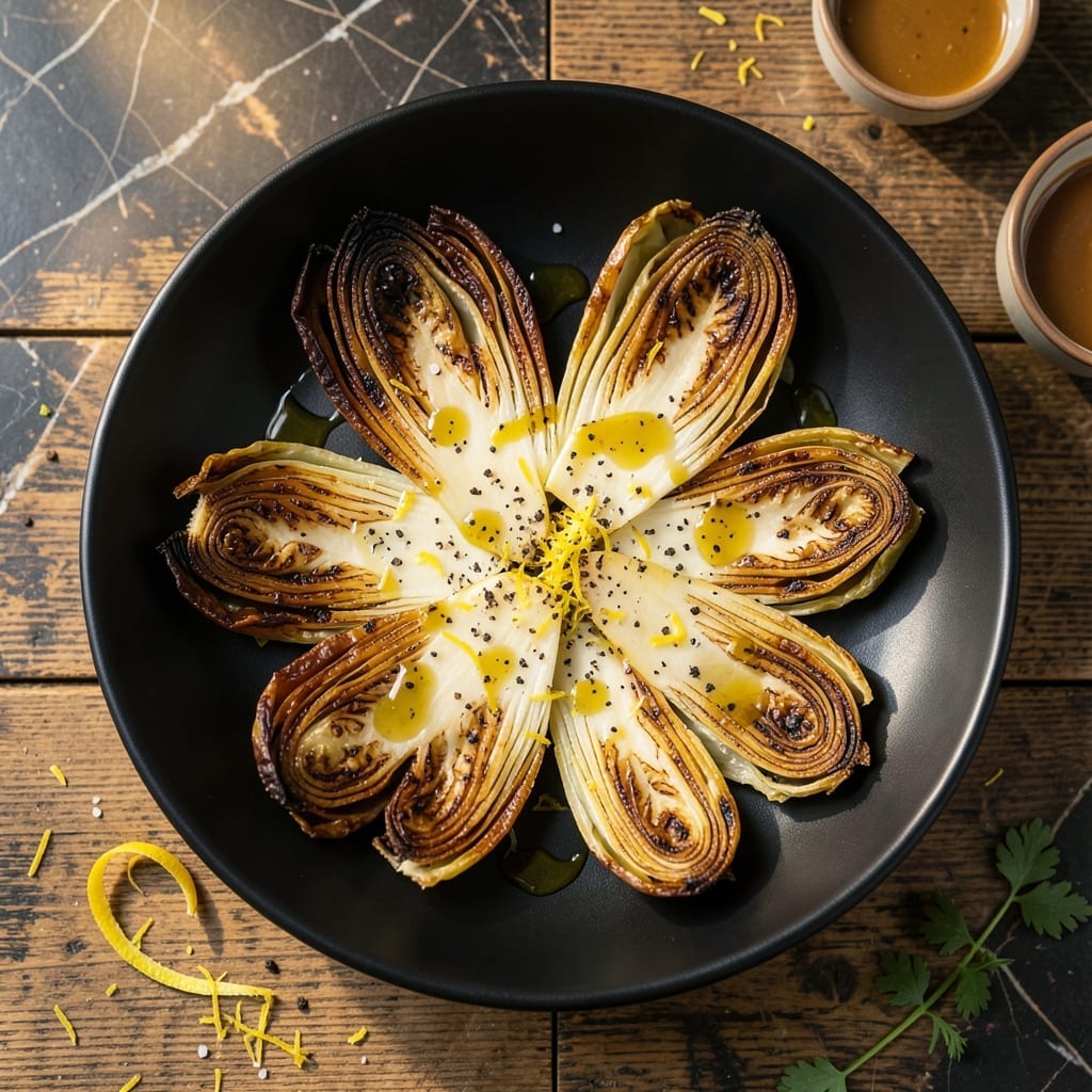 Grilled Endive Salad Recipe: Lemon-Kissed Bittersweet Crunch Grilled Endive Salad Recipe: Lemon-Kissed Bittersweet Crunch