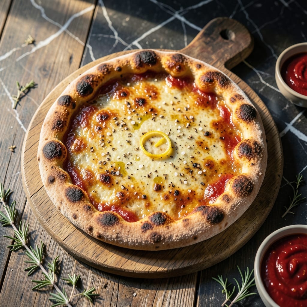Recipe Whole Wheat Pizza Crust: No-Knead Crispy Base