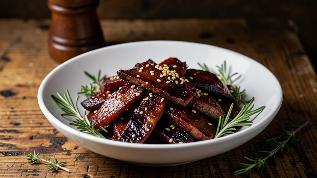Bourbon Smoked Beef Jerky Recipe: Rich, Smoky-Sweet Bites in Minutes