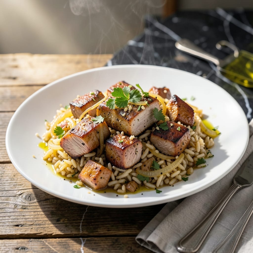 Pork Orzo Recipe: Savory One-Pot Dinner with Herbed Depth