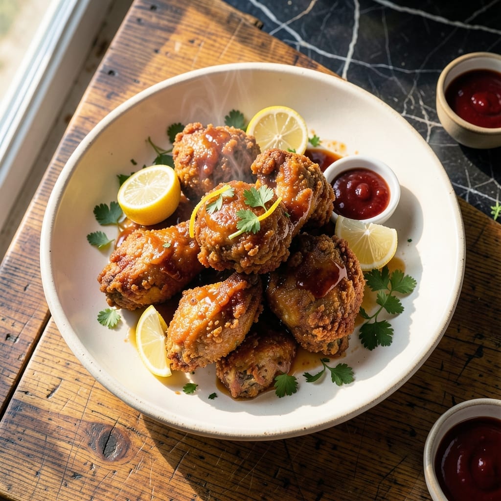 Spicy Crispy Fried Chicken Recipe: Double-Dipped for Maximum Crunch