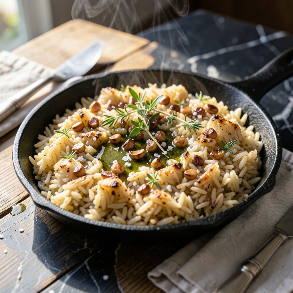 Rice on the Grill Recipe: Charred Kernels With Smoky Depth