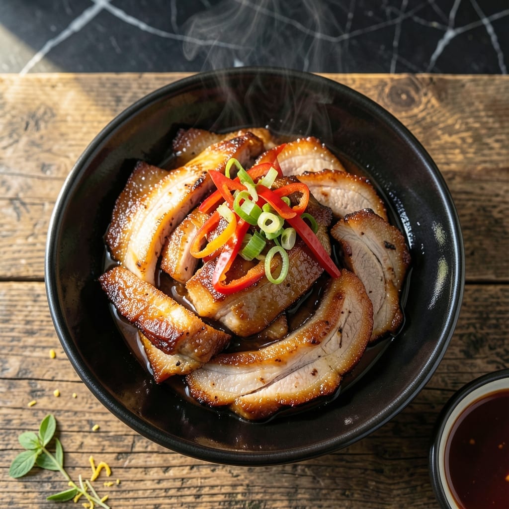 Chinese BBQ Pork Belly Recipe: Sticky Char Siu Glaze Perfection