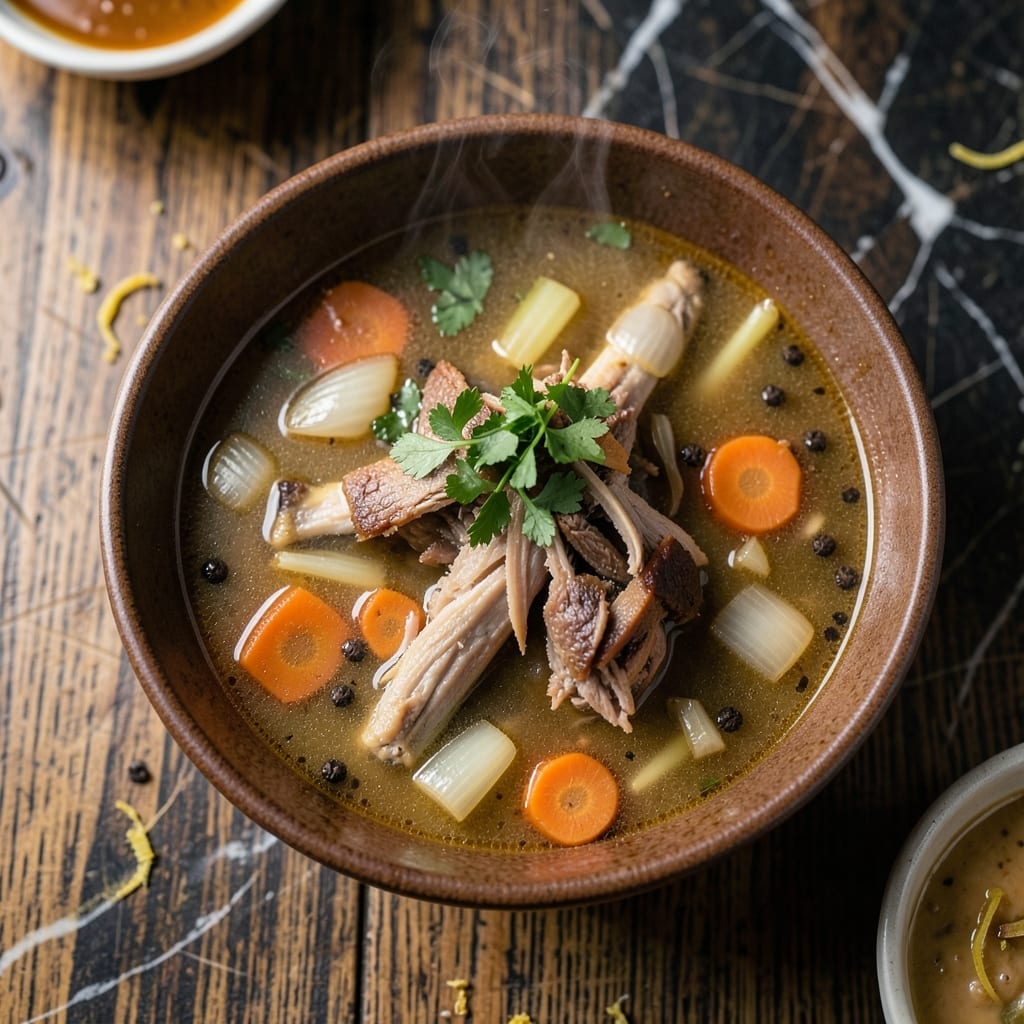 Duck Soup Recipe From Carcass: Rich Broth with No Waste