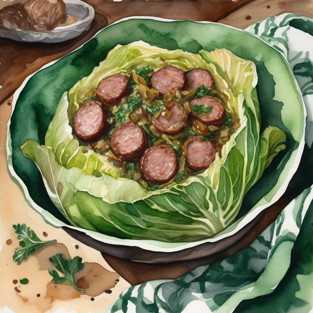 smothered cabbage recipe louisiana
