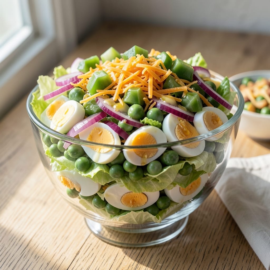 Seven Layer Salad Recipe Traditional Pioneer Woman: Classic Layers of Creamy and Crunchy Goodness