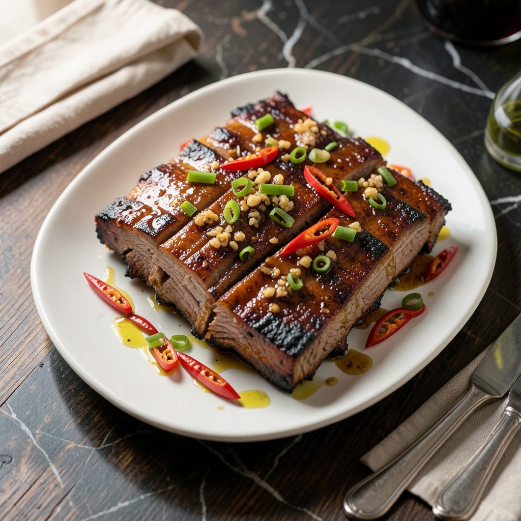 Complete chamorro bbq pork ribs recipe overview image