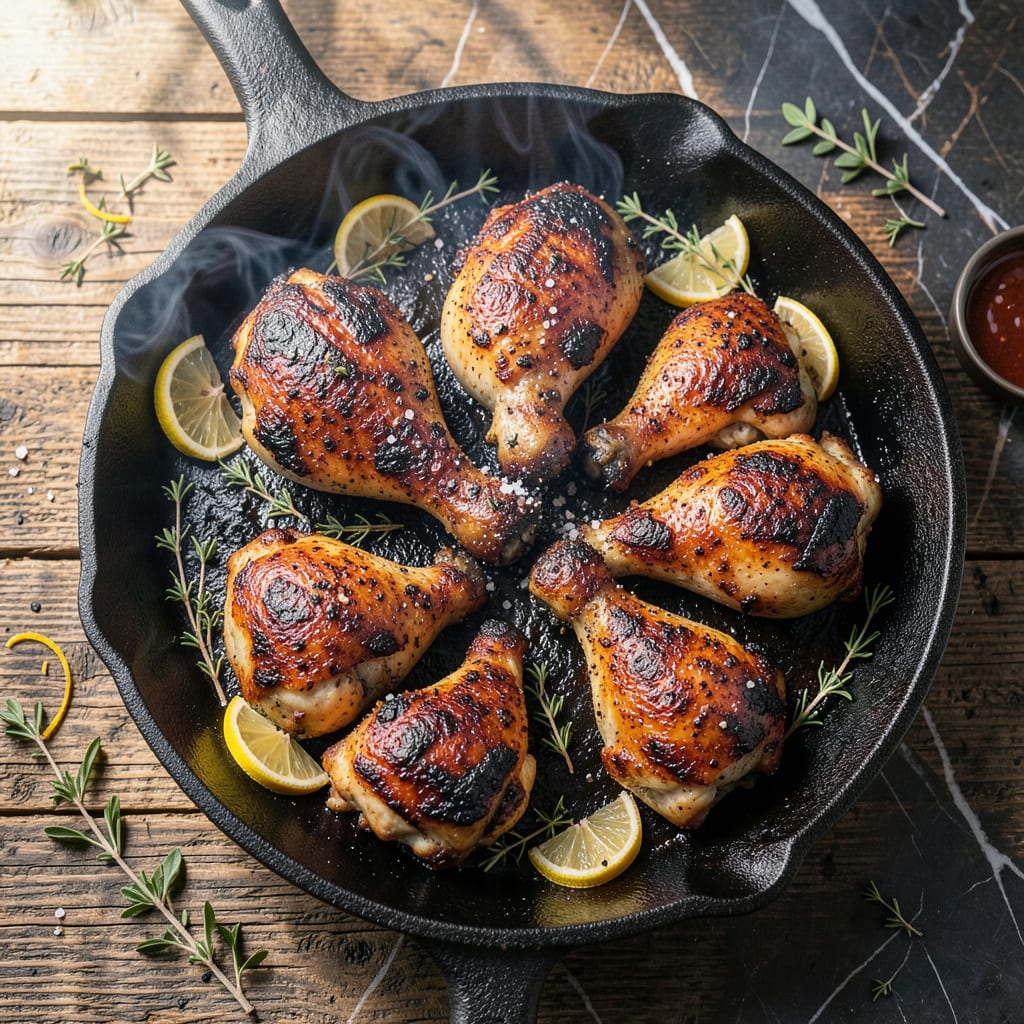 Charcoal BBQ Chicken Recipe: Smoky Char with Juicy Centers detailed visual guide
