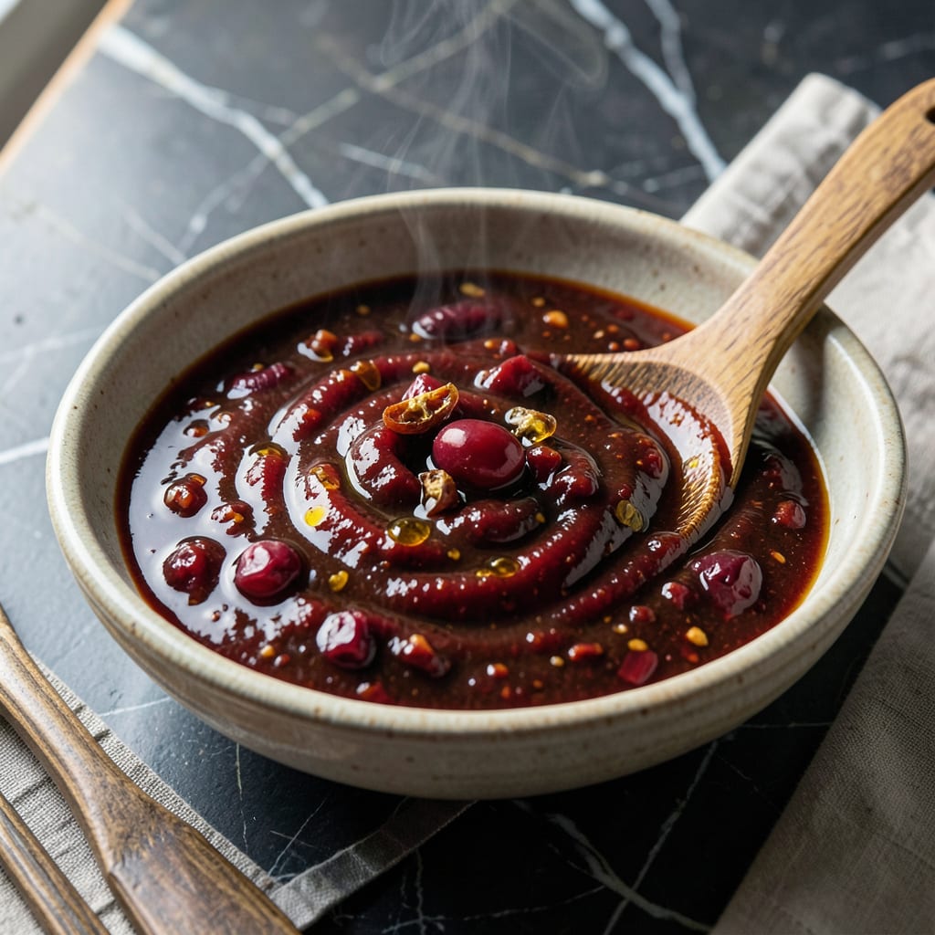 Visual representation of Cherry Chipotle BBQ Sauce Recipe: Sweet Heat for Grilling Season